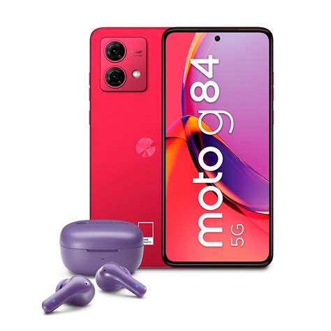 Ripley CELULAR MOTOROLA MOTO G84 256GB 8GB RAM 50MP 8MP 6 5 MAGENTA