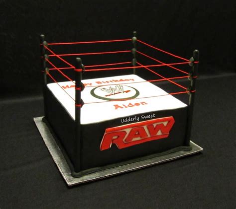 Wwe Wrestling Ring Cakes Daisies Photo Wwe Wrestling Ring Birthday