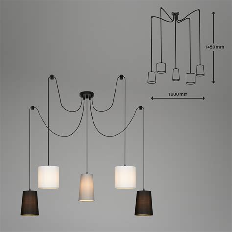 Hanglamp 4107 055 5 Lamps Decentrale Ophanging Lampen24 Nl