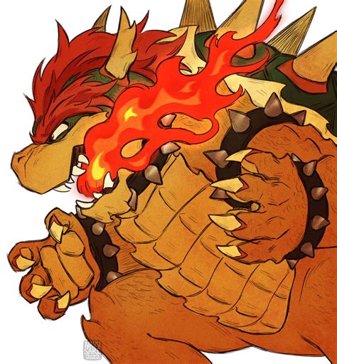 Bowser is cute! 💚 on Twitter: "RT @navusare: bowser!! he looked so cool in the mario movie ...