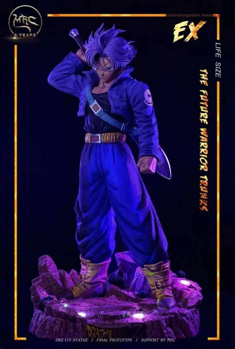 Dragon Ball Z Future Trunks Lifesize EX 1 1 Resin Statue Von MRC