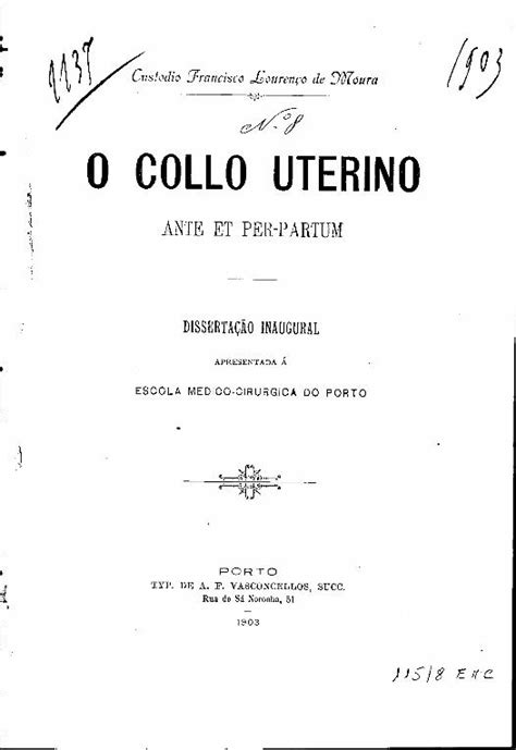 Pdf O Collo Uterino Reposit Rio Abertonetra Na Cavidade Uterina E