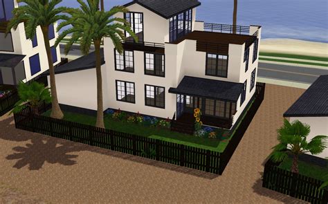 The Sims Resource Vanilla Beach House A Bf