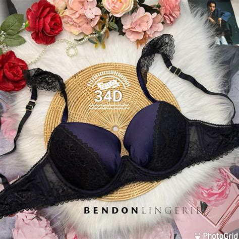 Bando Lingerie 34D Very New Bubble Thin Grip Shopee Malaysia