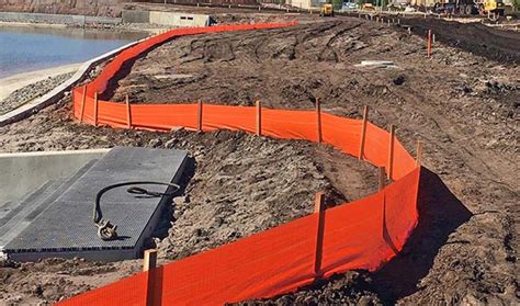 Silt Fence Installation Brisbane Queensland Aussie Environmental