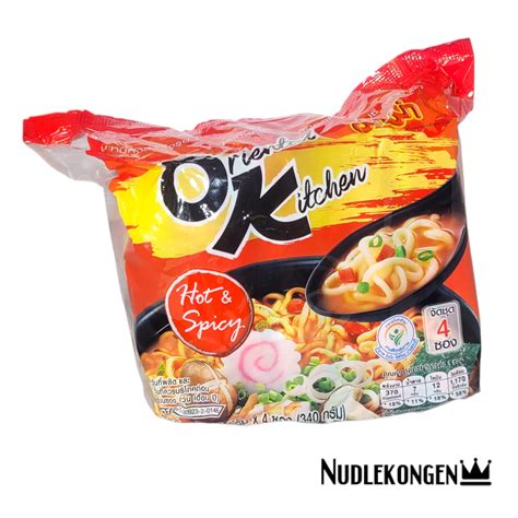 ORIENTAL KITCHEN HOT SPICY 4x85 GR Nudlekongen No
