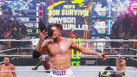 Grayson Waller Wins The First Ever Mens Iron Survivor Challenge At Wwe