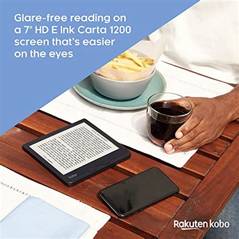 Kobo Libra 2 Ereader 7” Waterproof Touchscreen Glare Free