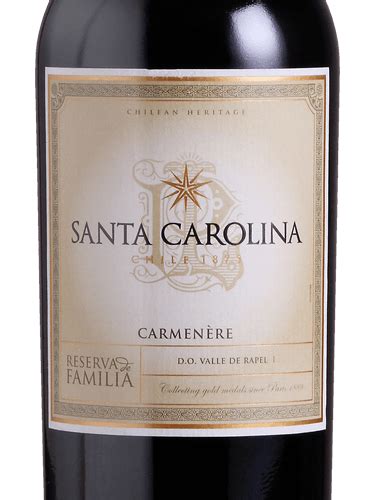 2017 Santa Carolina Reserva de Familia Carmenère Vivino US