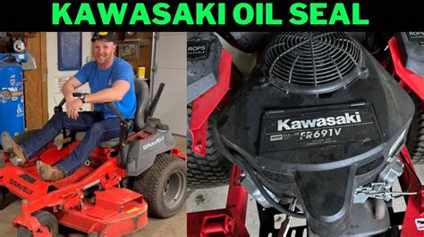 Kawasaki Crankshaft Oil Seal Replacement Fr V On Gravely Zero Turn