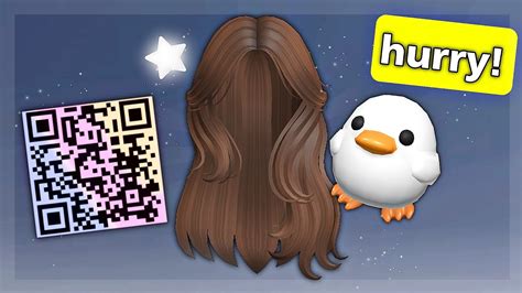 Free Hair And Qr Code Roblox Youtube