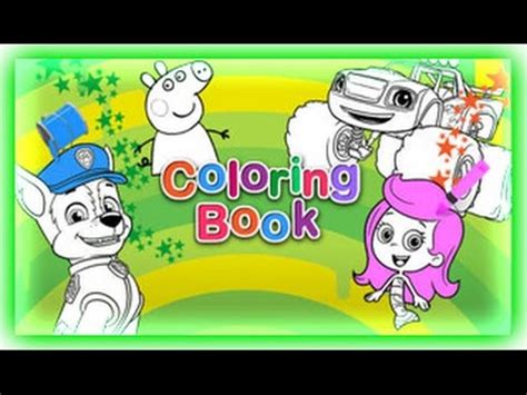 Hudtopics: Nick Jr Coloring Games