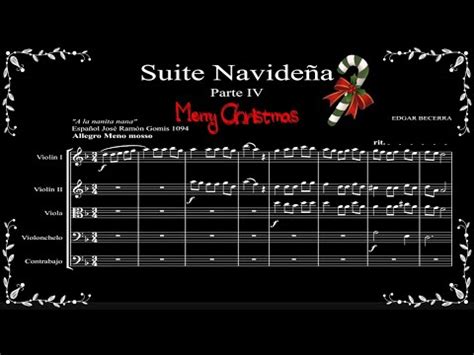 Suite Navide A Parte Iv Quinteto De Cuerdas Navide O Score Pdf