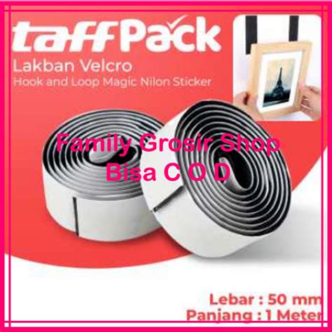 Jual Lakban Velcro Mm Mm Mmx M Hook And Loop Magic Nylon Sticker