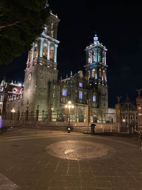 Zócalo Puebla Ciudad de mexico noche Atlixco puebla Catedral de puebla