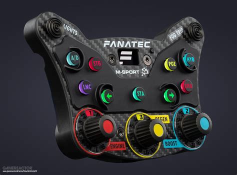 Fanatec Podium Button Modul Rally Clubsport Rad Sparco Podium