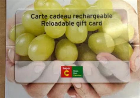 Remportez Une Carte Cadeau Picerie Super C De