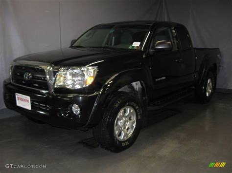 2005 Black Sand Pearl Toyota Tacoma V6 Trd Access Cab 4x4 23917671 Photo 13