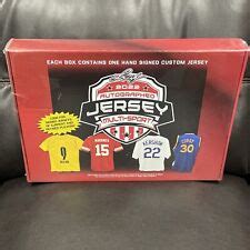 Leaf Autographed Jersey Multi Sport Set Info Checklist Boxes Date