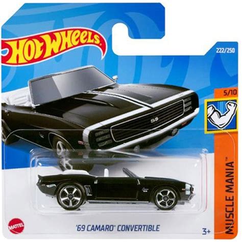 Hot Wheels 69 Camaro Convertible Hot Wheels Tekli Arabalar Fiyatı