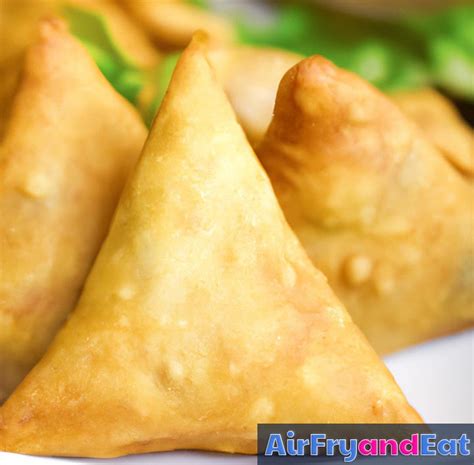 Frozen Samosa Air Fryer Recipe- Super Easy | AirFryAndEat