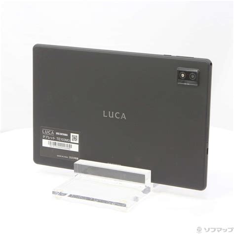 【中古】luca 32gb ブラック Te103m3n1 B Wi Fi 101インチ液晶／mediatek Mt6762