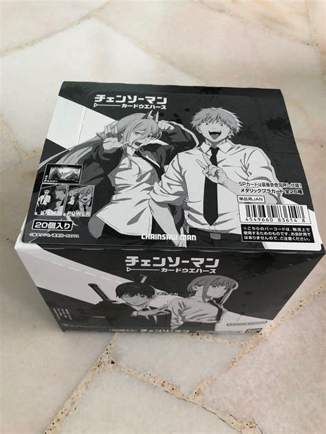 Chainsaw Man Wafer Box Hobbies Toys Memorabilia Collectibles J