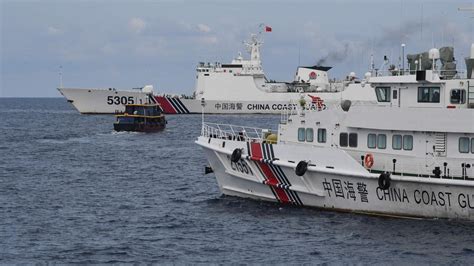 China Coastguard Vessel Rams Philippines Resupply Boat In Contested