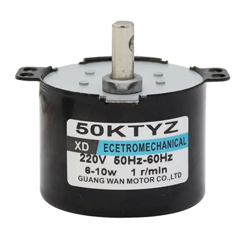 50KTYZ AC Synchronous Motor 220V 10W CW CCW Two Way Controllable Gear