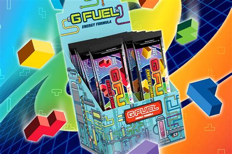 Tetris-themed Tetrimino G Fuel is back in its seven different fruity ...