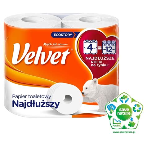 Velvet Najd U Szy Papier Toaletowy Rolki Promocja Odido Ding Pl