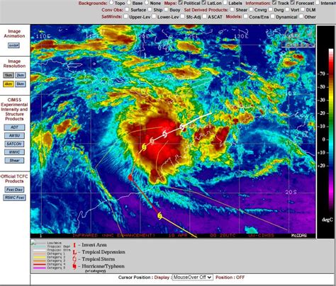 Developing tropical cyclone NW Western Australia - Storm 18S - 10 April 2023 - Extreme Storms