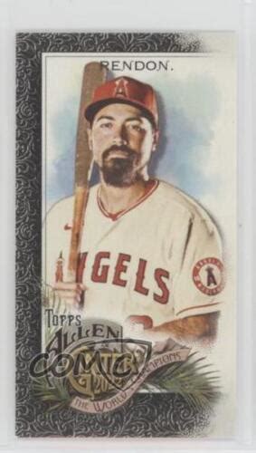 2022 Topps Allen Ginter Mini Black Border Anthony Rendon 88 EBay