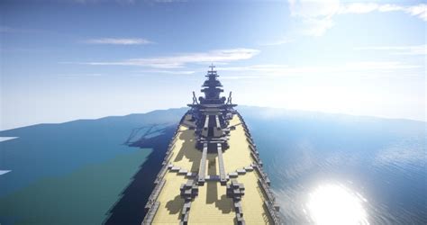 Battleship Bismarck Schematic Minecraft Project