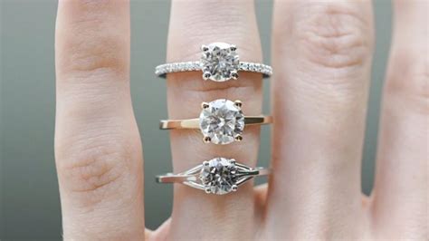 White Sapphire Vs Diamond Vs Diamond Moissanite Vs Diamond White