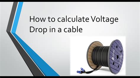 Voltage Drop Calculation For Awg Wire