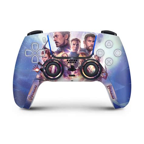 Skin Ps5 Controle Vingadores Ultimato Endgame Pop Arte Skins