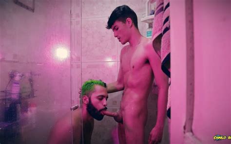 Camilo Brown Caught Hot Twink Andres Zp Jerking To Him And Invited Him