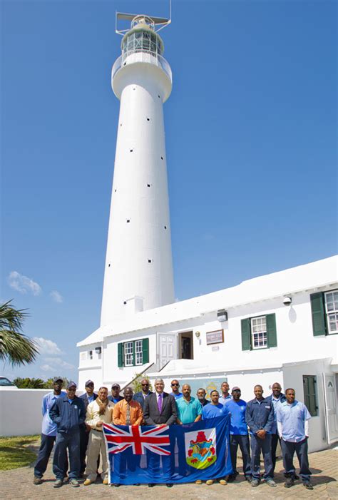 Photos Gibbs Hill Lighthouse Repair Work Bernews