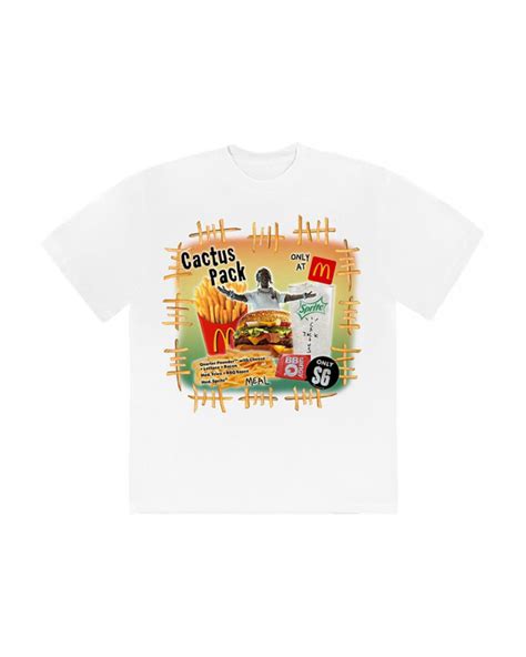 Camiseta Travis Scott X Mcdonalds