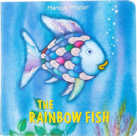 The Rainbow Fish Story Book Clip Art Printable Digital | stickhealthcare.co.uk