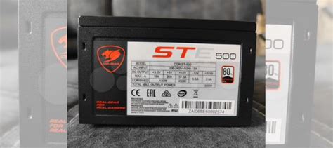 Блок питания Cougar STE 500W CGR ST-500 купить в Москве | Электроника ...