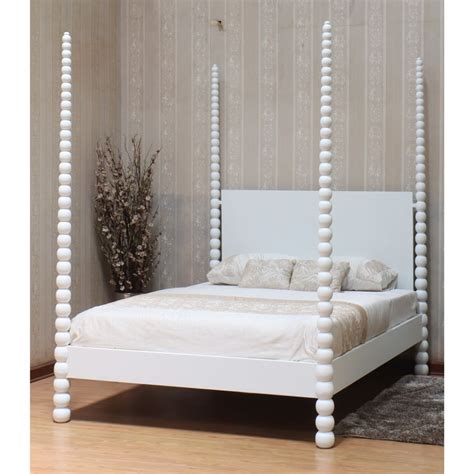 Bobbin Four Poster Painted Bed Frame