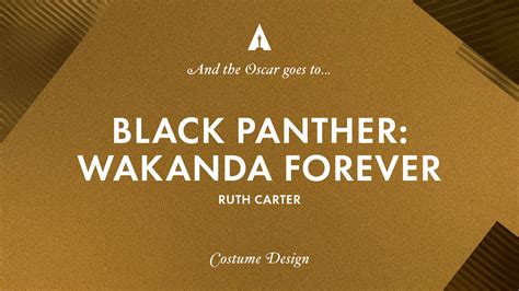 The Academy On Twitter Ruth E Carter Makes History Once Again With