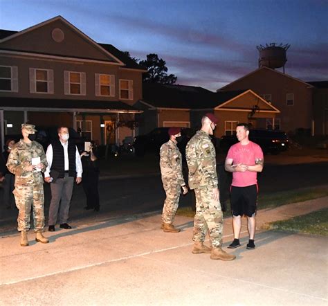 DVIDS News Fort Polk Leadership Conducts Walking Town Hall Through