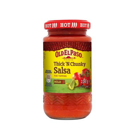 Old El Paso Salsa Sauce Mild 226g Online At Best Price Mexican Foods Lulu Bahrain