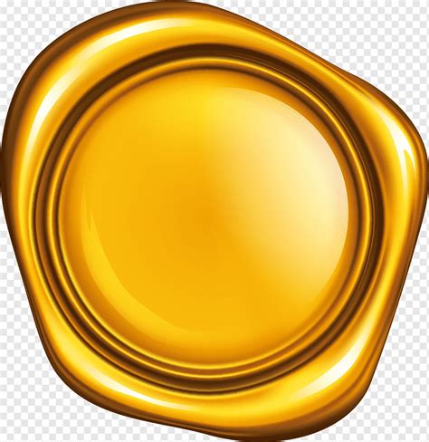 Transparent Background Gold Wax Seal Png Bmp Urban