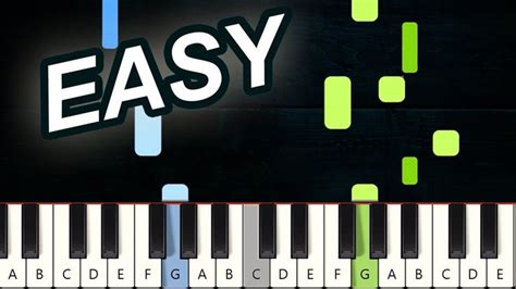 Say Something Piano Cover EASY SLOW