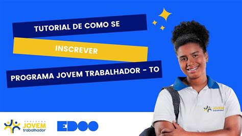 Programa Jovem Trabalhador Youtube