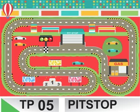 Mini Pista Brincar De Carrinhos Hot Wheels 100x67cm T05 Elo7